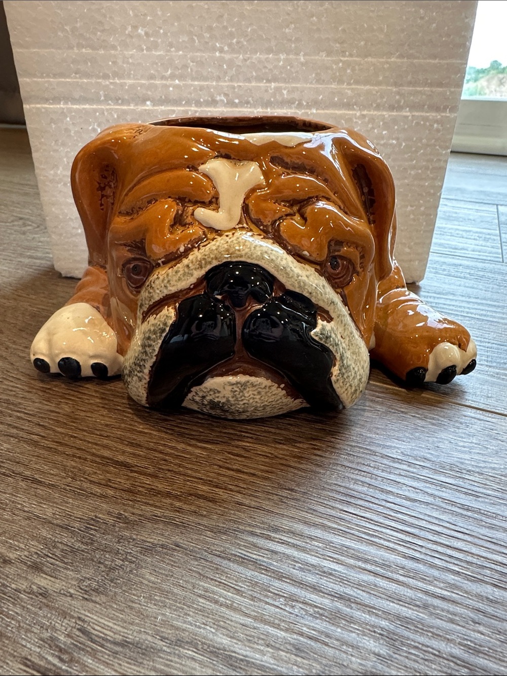 English Bulldog Planter